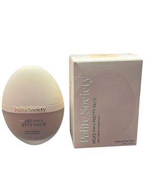 ✨ Polite Society More Than a Pretty Face Foundation 30ml Very Light Cool-NIB